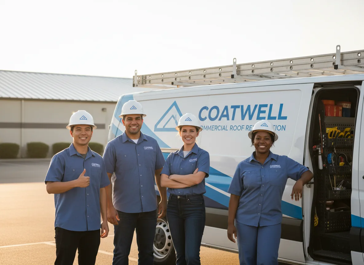 Commercial roof coating company in Shelbyville, IL